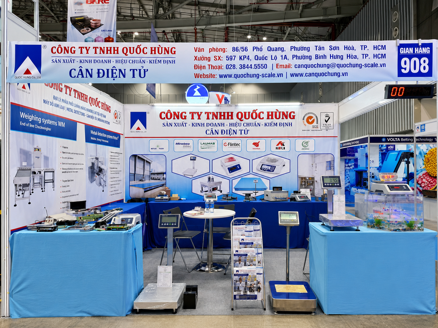 Vietfish 2026 – Ngày đầu tiên sôi động tại gian hàng 908 của Công Ty TNHH Quốc Hùng