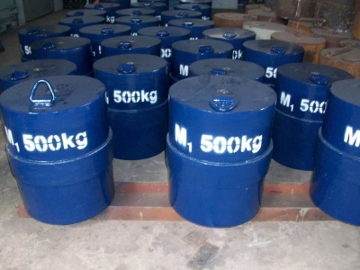 Quả cân gang 500kg M1