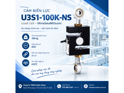 Cảm biến lực U3S1-100K-NS – Load Cell 100kg
